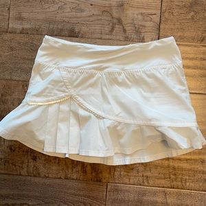 Perfect condition white Lululemon skirt